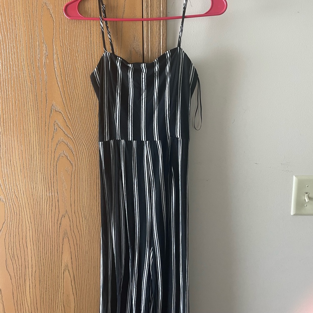 Vertical Striped jumpsuit
